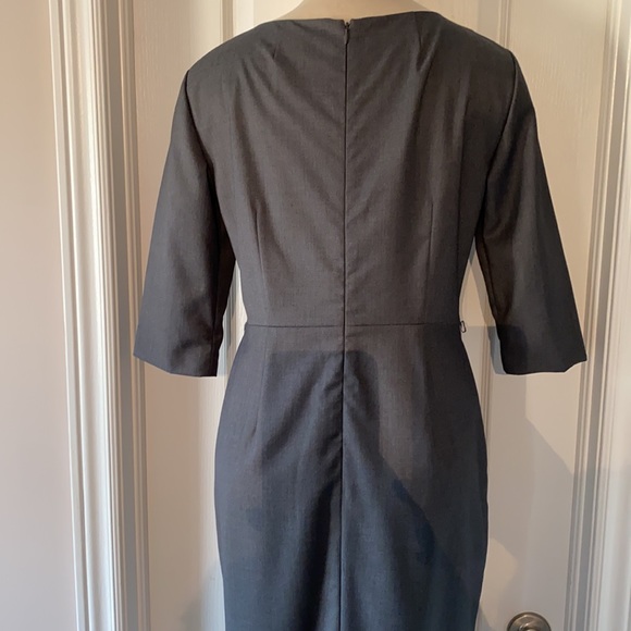 Sandra Angelozzi - Gray sheath dress - size 38 - Picture 5 of 8